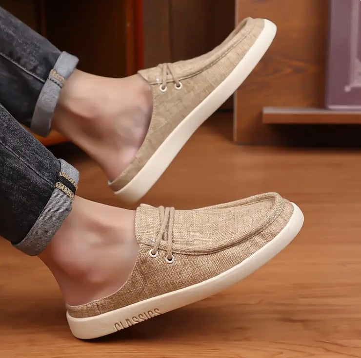 Mens Slip On Clog Shoes-9