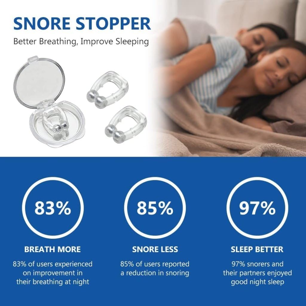 Magnetic Snore Stopper Nose Clip (Pack of 1)